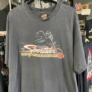 Vintage Sportster Harley Davidson Men's T Shirt